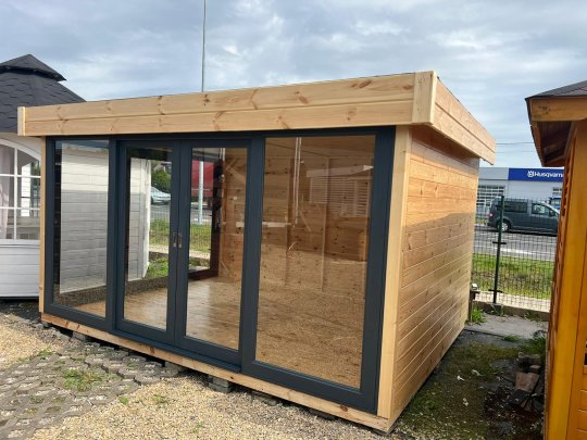 Altana prostokątna P16 przeszklona 4x4m 16m2