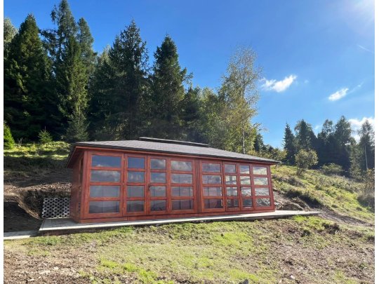 P14 rechteckiger Pavillon 8 x 4 m 32 m2