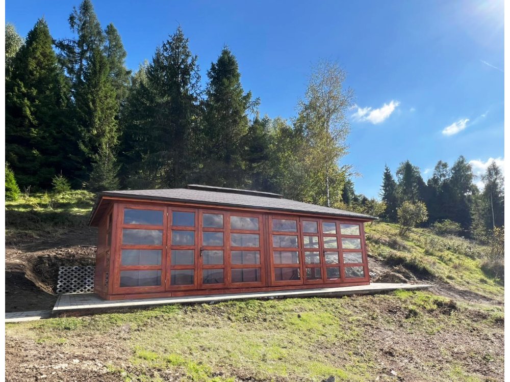 P14 rechteckiger Pavillon 8 x 4 m 32 m2