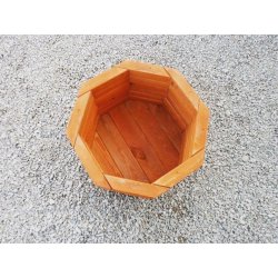 Großer achteckiger Blumentopf