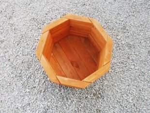 Big octagonal flower pot