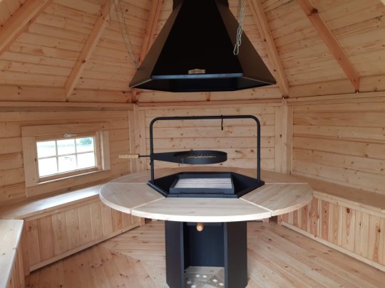 Sechseckige Laube S7