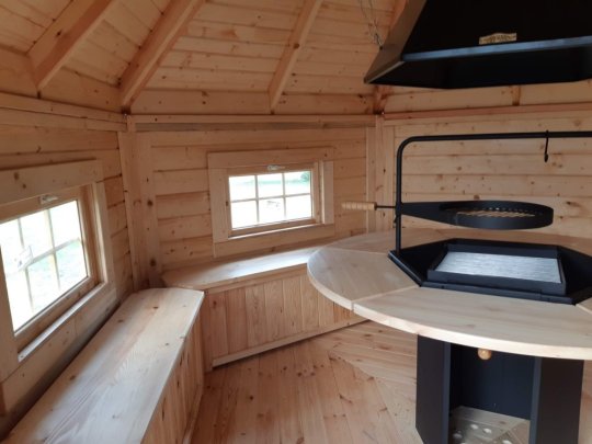 Altana sześciokątna S7 3,6m Grill