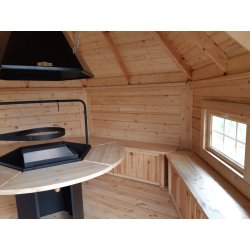 Altana sześciokątna S7 3,6m Grill