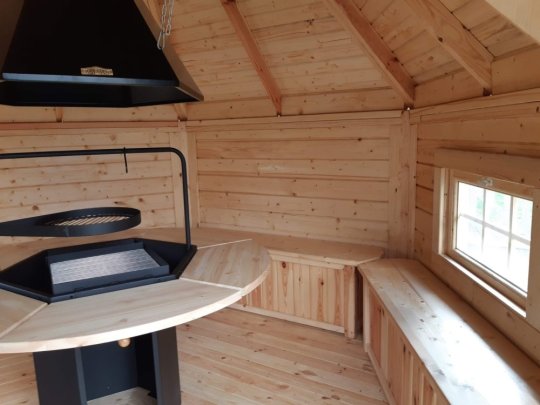 Sechseckige Laube S7