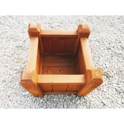 Kleiner quadratischer Topf