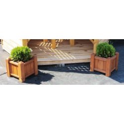 Kleiner quadratischer Topf