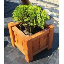 Kleiner quadratischer Topf