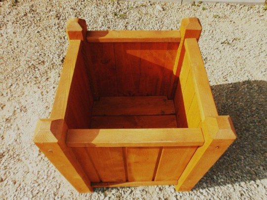 Großer quadratischer Topf