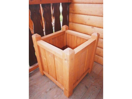 Großer quadratischer Topf