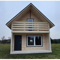 Summer house Dąb A 4.5 x 7m + 2.5m terrace 32m2