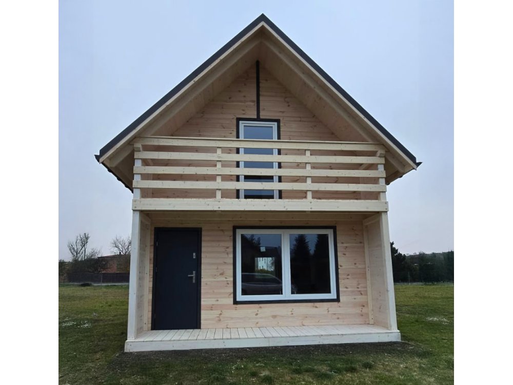 Summer house Dąb A 4.5 x 7m + 2.5m terrace 32m2