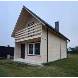 Summer house Dąb A 4.5 x 7m + 2.5m terrace 32m2