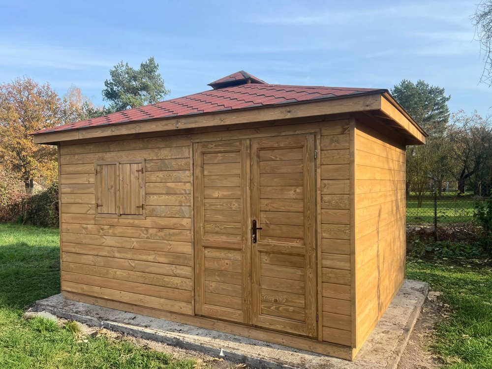 Domek narzędziowy N4 4x4m 16m2