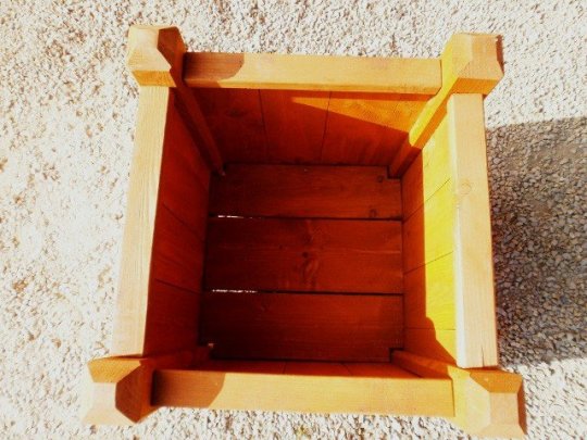 Großer quadratischer Topf