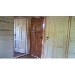 Dom drewniany Klon 5x5m z ekspozycji