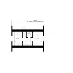 Dom całoroczny prefabrykowany MDM Optimal 58