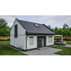 Dom całoroczny prefabrykowany MDM Optimal 58