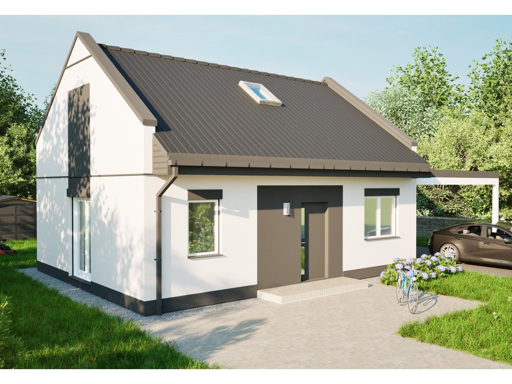 Dom całoroczny prefabrykowany MDM Optimal 58