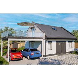 Dom całoroczny prefabrykowany MDM Optimal 58