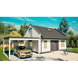 Dom całoroczny prefabrykowany MDM Optimal 58