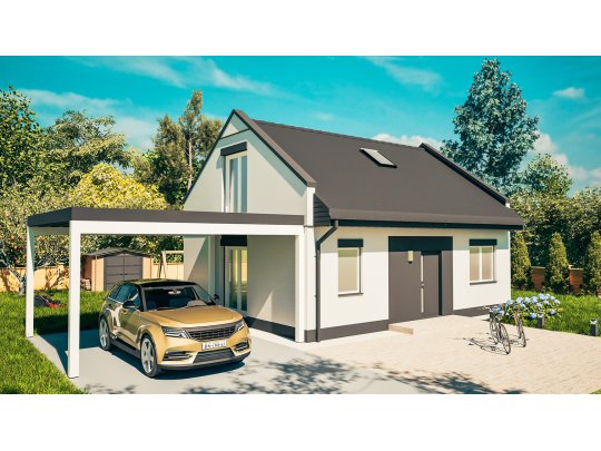 Dom całoroczny prefabrykowany MDM Optimal 58