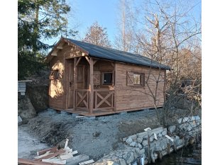 Dom drewniany Klon C 5x3m 15m2