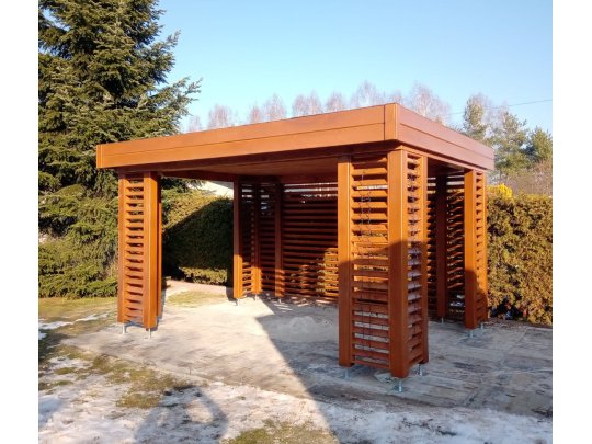 Rechteckiger Pavillon P13 4 x 3 m 12 m2