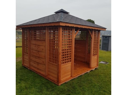 P3 rectangular gazebo 3 x 3 m 9 m2