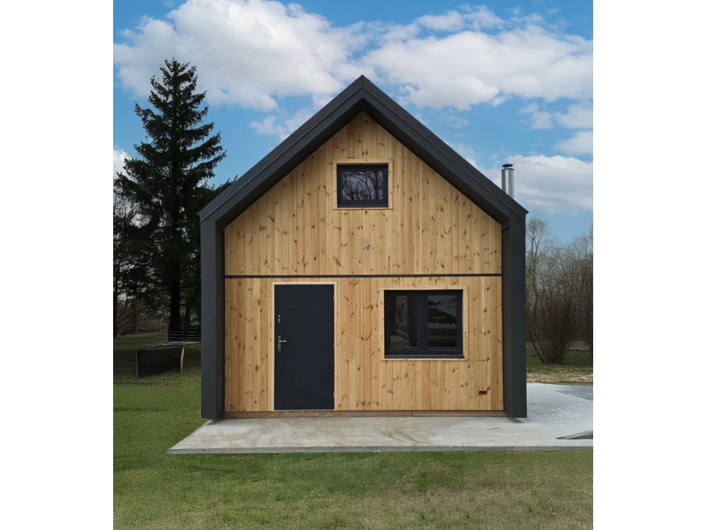 Holzhaus Wierzba Modern A 5x4m 20m2