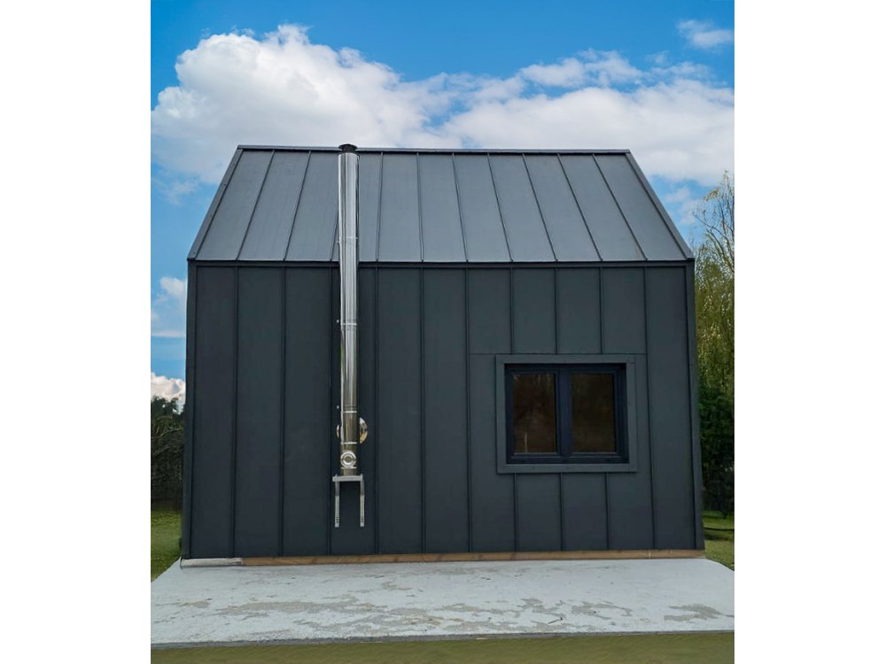 Holzhaus Wierzba Modern C 5x6m + 3m 30m2