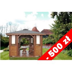 Rechteckiger Pavillon P1 3 x 3 m 9 m2
