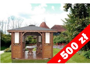 Rechteckiger Pavillon P1 3 x 3 m 9 m2