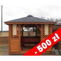 Altana prostokątna P1 4 x 3 m 12m2