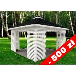 Rechteckiger Pavillon P10b 3 x 3 m 9m2