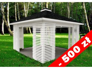 Rechteckiger Pavillon P10b 3 x 3 m 9m2