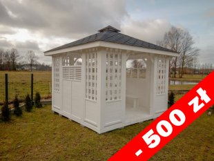 Rechteckiger Pavillon P11 3 x 3 m 9m2
