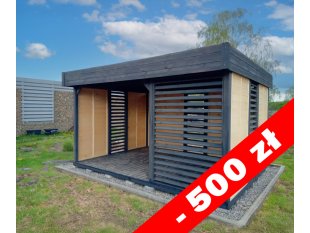 Rechteckiger Pavillon P13 4 x 3 m 12 m2