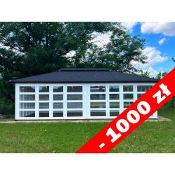 P14 rechteckiger Pavillon 8 x 4 m 32 m2