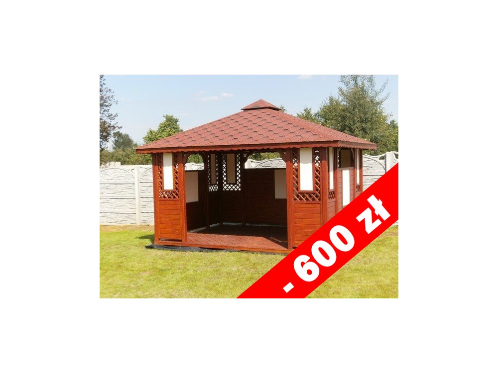 Altana prostokątna P1a 4 x 4 m 16m2