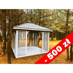 Rectangular gazebo P2 3 x 3 m 9 m2