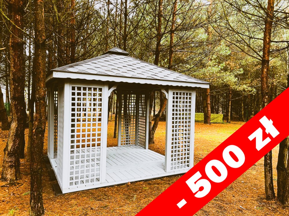 Rectangular gazebo P2 3 x 3 m 9 m2