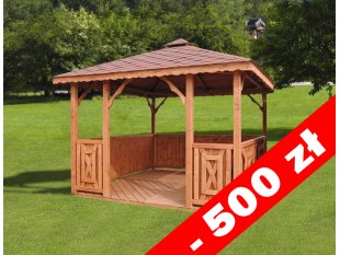 P4a rechteckige Laube