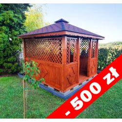 Rectangular gazebo P7a 3 x 3 m 9m2