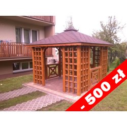 Pavillon Staropolska 1 rechteckig 3 x 3 m 9m2