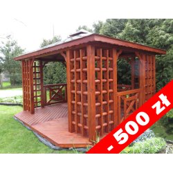 Pavillon Staropolska 1 rechteckig 4 ​​x 3 m 12 m2