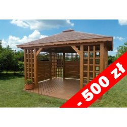 Pavillon Staropolska 2 rechteckig 4 ​​x 3 m 12 m2