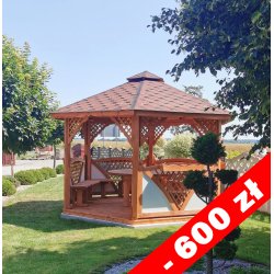 Sechseckiger Pavillon C2 ∅ 5,0m 20m2