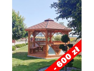 Sechseckiger Pavillon C2 ∅ 5,0m 20m2