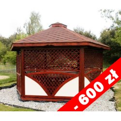 Sechseckiger Pavillon C3 ∅ 5,0m 20m2